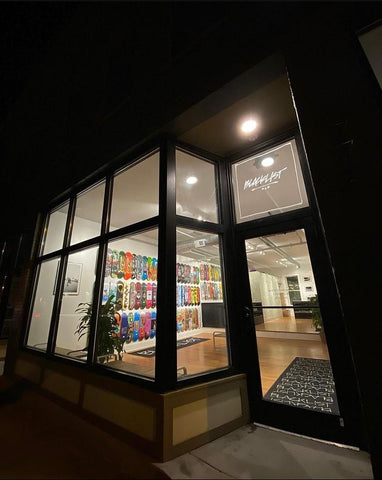 Blacklist storefront on East McMillan Street in Cincinnati, Ohio